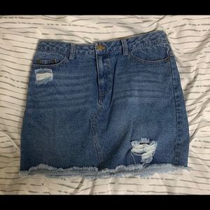 JEAN SKIRT